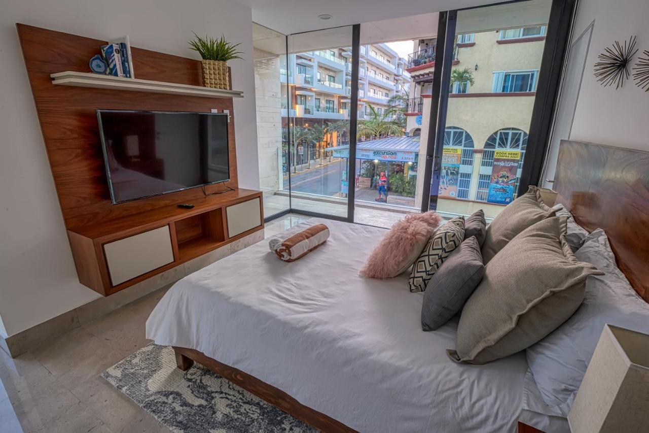 Astonishing Condo With Balcony In A Private Complex With Pool And Gym Playa del Carmen Kültér fotó